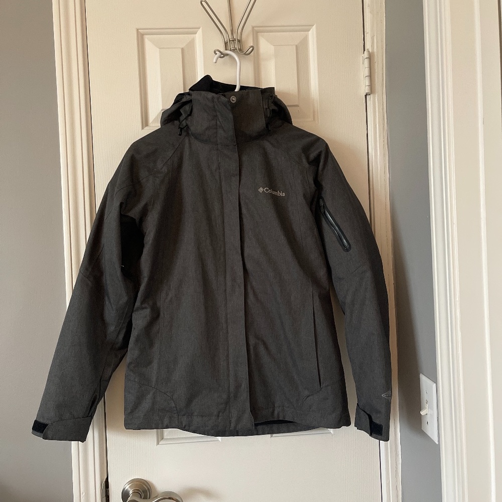 Columbia ski jacket 2 in 1